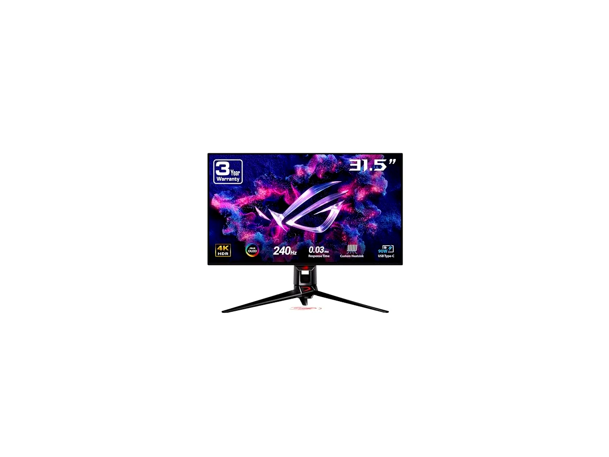 ASUS ROG Swift Monitor de jogos OLED 4K de 32 polegadas (PG32UCDM)
