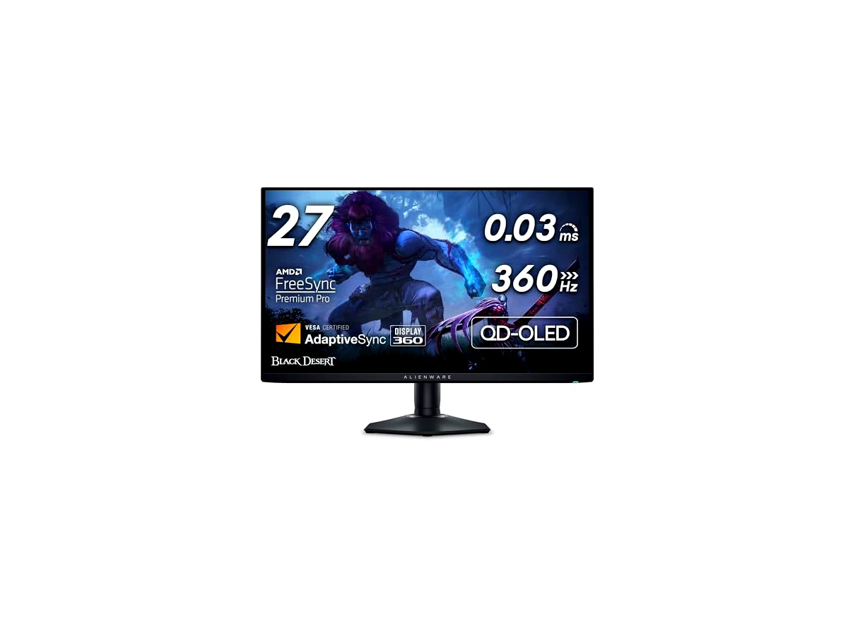 Alienware Monitor de jogos AW2725DF OLED - Tela