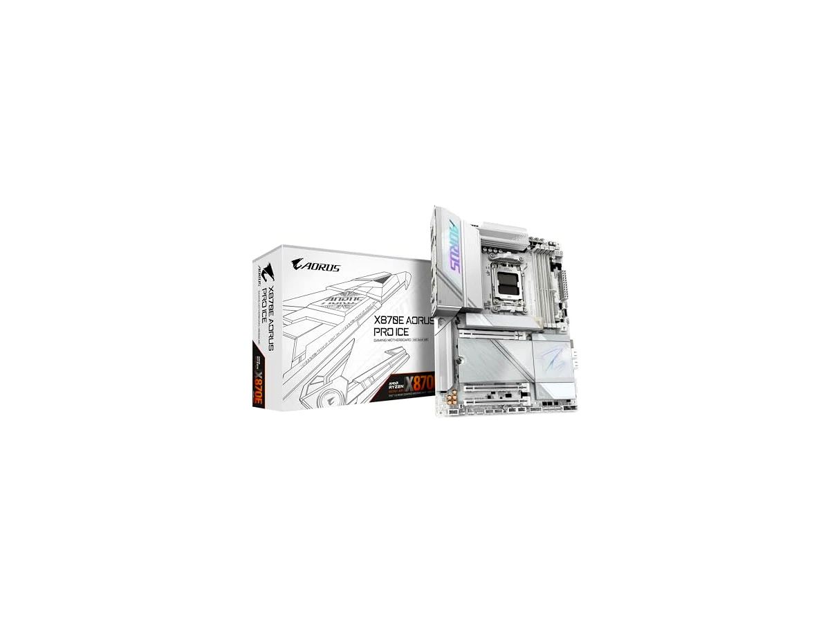 Placa Mãe Gigabyte X870E AORUS PRO ICE WIFI 7