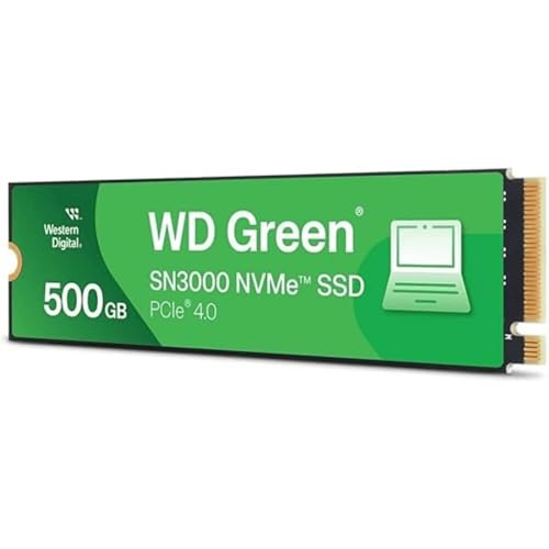 SSD Western Digital 500GB Green SN3000