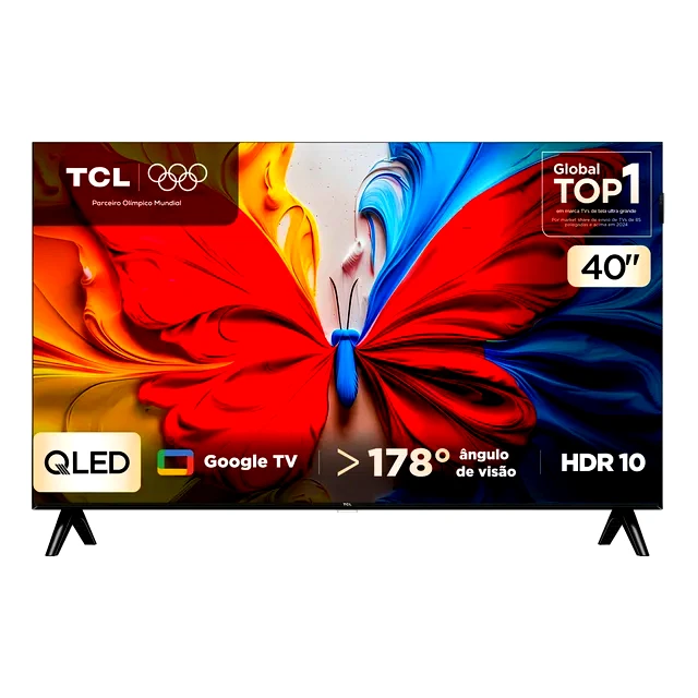 Smart TV TCL 40" QLED Full HD 40S5K
