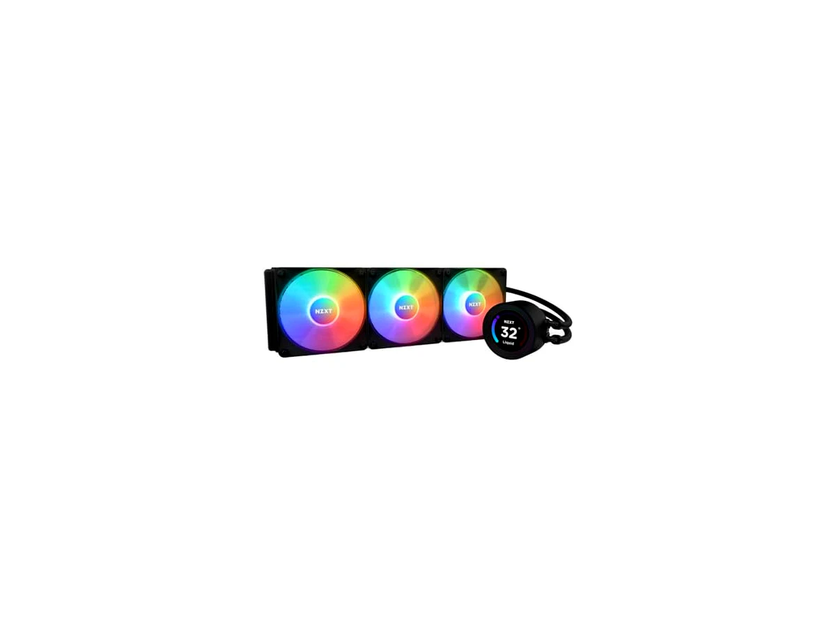 Water Cooler NZXT Kraken Elite 360-360mm c/Display e Radiator Fans Preto